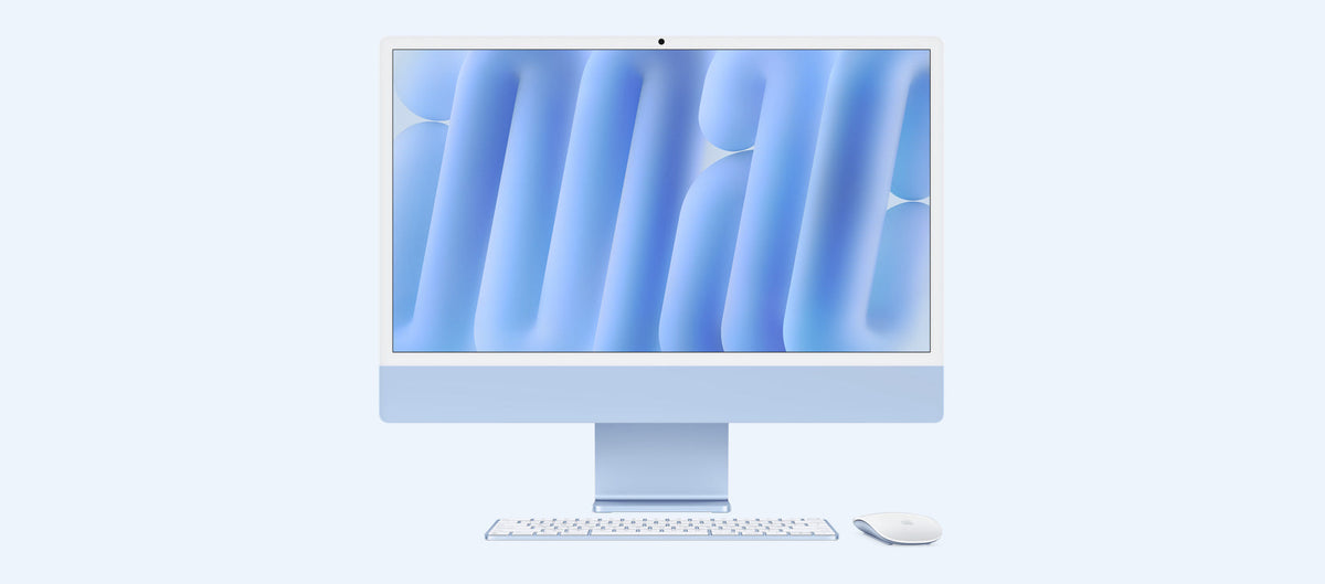 APPLE iMac 24'', Chip M4, 8 CPU 8 GPU, 16GB, 256GB Blu - immagine prodotto Blu
