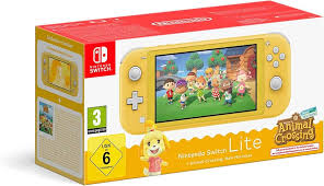 Nintendo Switch Lite | Console Gialla + Animal Crossing: New Horizons