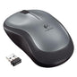 LOGITECH Mouse | Wireless M185 Colore Nero / Grigio