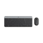 LOGITECH Tastiera e Mouse Wireless 920-009196 (Layout Italiano) Colore Grafite
