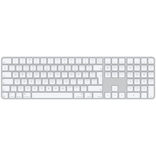 APPLE Magic Keyboard con Touch ID e tastierino numerico MXK73Z/A - Layout Inglese - Bianco