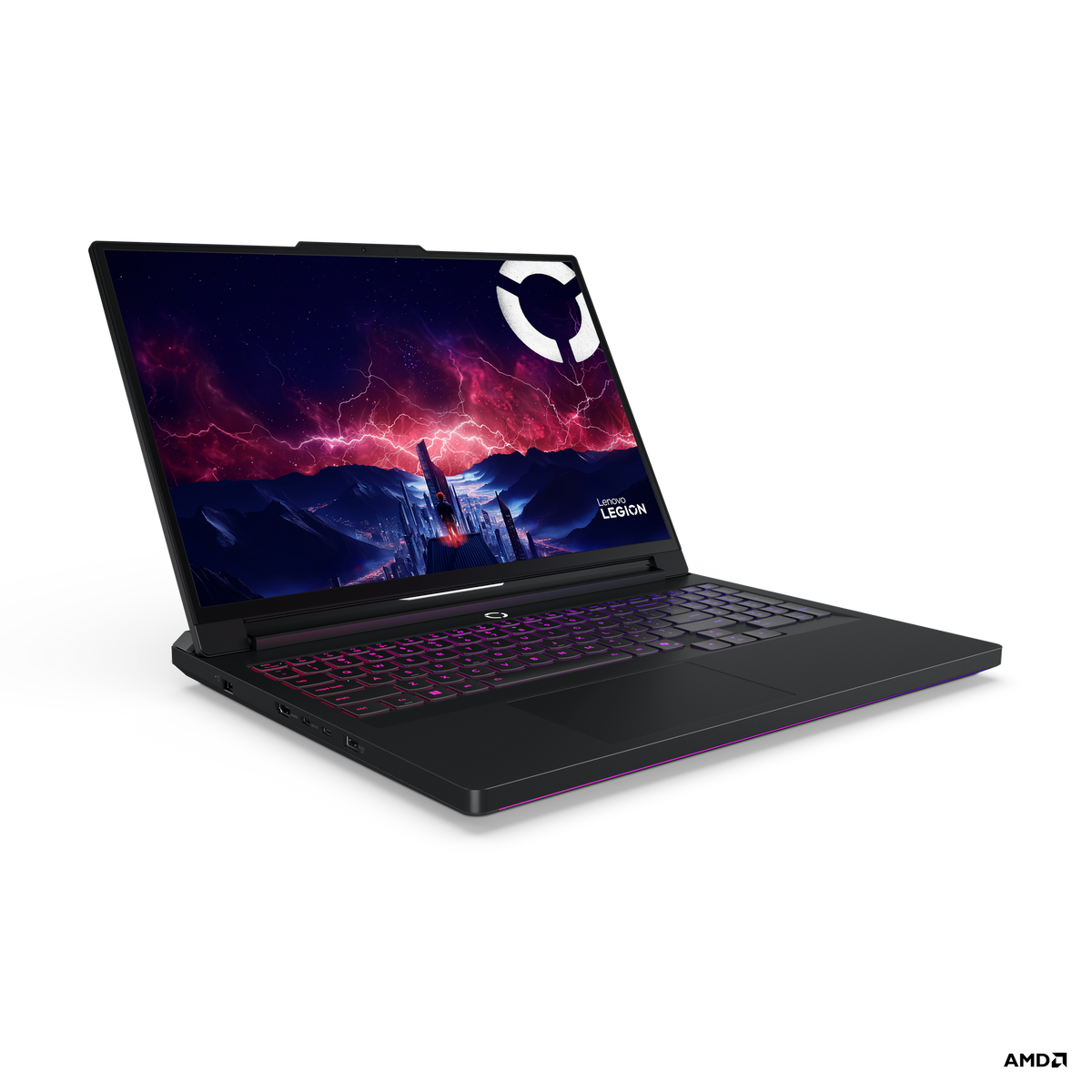 LENOVO Legion Pro 7 16AFR10H Notebook Gaming, 16”, AMD Ryzen 9 9955HX3D, GeForce RTX 5080, RAM 32 GB, SSD 2 TB, Black, Windows 11 Home