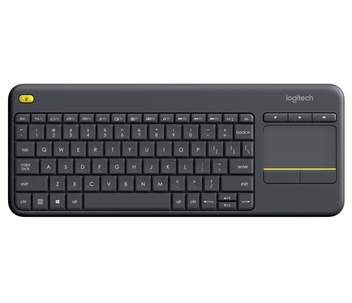 Logitech K400 Plus Tastiera Wireless