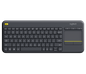 Logitech K400 Plus Tastiera Wireless